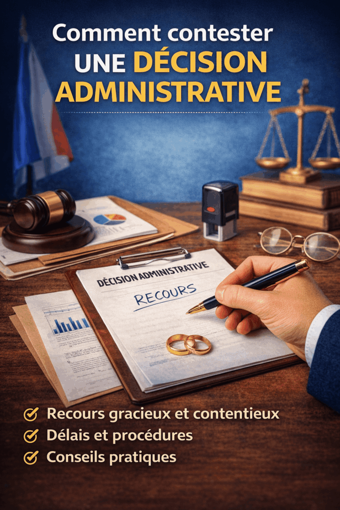 Comment contester une décision administrative : recours gracieux, contentieux, délais et procédures en France