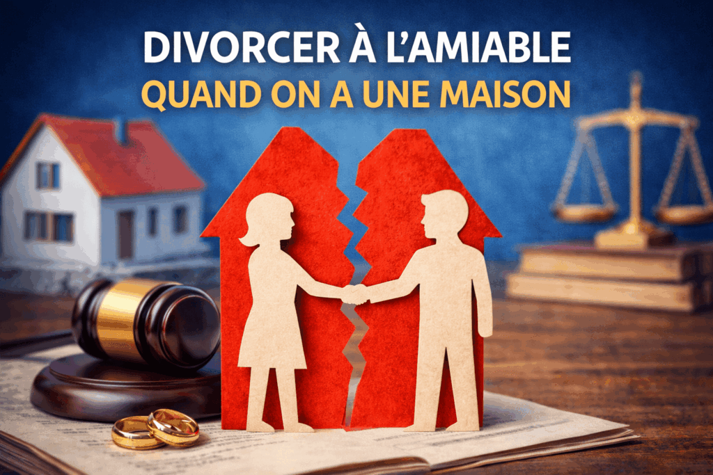 Divorcer à l’amiable quand on a une maison : solutions pour partager ou vendre le bien immobilier