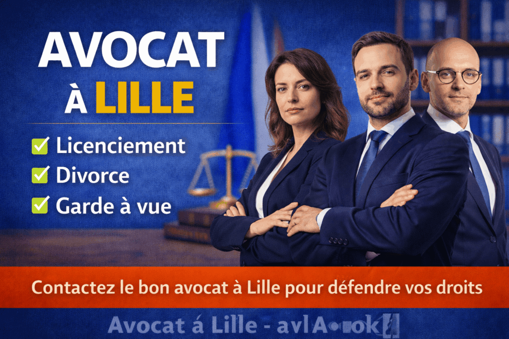Cabinet avocat Lille : avocat en droit du travail, divorce et droit pénal à Lille