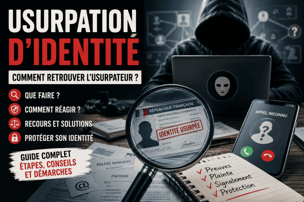 Usurpation d’identité comment retrouver un usurpateur et protéger ses données personnelles guide complet sur la fraude et les solutions