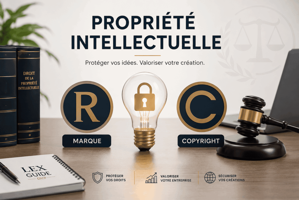 Propriété intellectuelle : protection des marques, droits d’auteur et créations d’entreprise